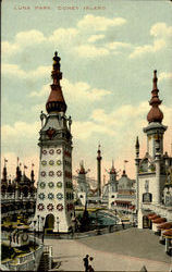 Luna Park Postcard