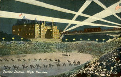 Tacoma Stadium, Night Exercises Postcard