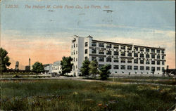 The Hobart M. Cable Piano Co La Porte, IN Postcard Postcard