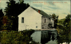 Rake'S Water Mill Built In 1858 Bentonville, AR Postcard Postcard