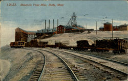 Mountain View Mine Butte, MT Postcard Postcard