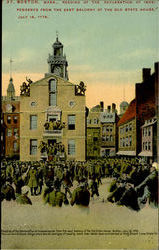 The Old State House Postcard