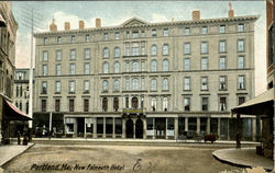 New Falmouth Hotel Postcard