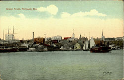 Water Front Postcard