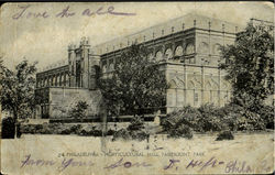 Horticultural Hall, Fairmount Park Postcard