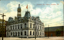 Scranton Post Office Pennsylvania Postcard Postcard