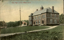 Nute High School Milton, NH Postcard Postcard