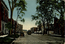 Military St. North Of Harrington Hotel Postcard