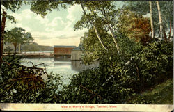 View At Morey's Bridge Postcard