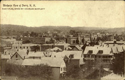 Birdseye View Of Derry Postcard