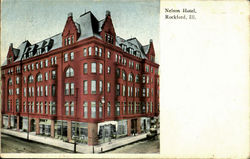 Nelson Hotel Rockford, IL Postcard Postcard