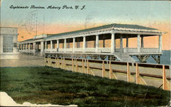 Esplanade Review Asbury Park, NJ Postcard Postcard