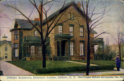 Milburn Residence, Delaware Avenue Buffalo, NY Postcard Postcard