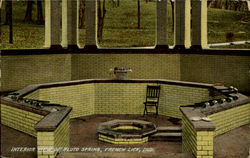 Interior View Of Pluto Spring French Lick, IN Postcard Postcard