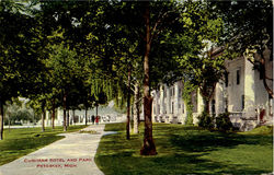 Cushman Hotel And Park Postcard