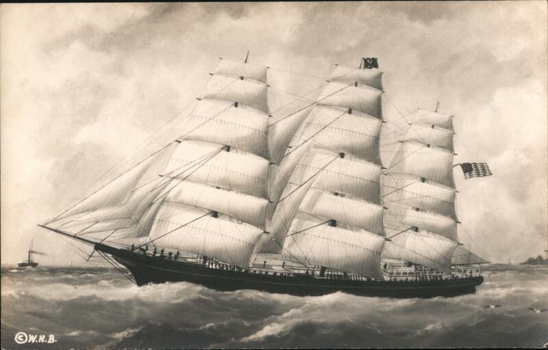 Ship ECLIPSE, a Maine Clipper Southwest Harbor Boats, Ships