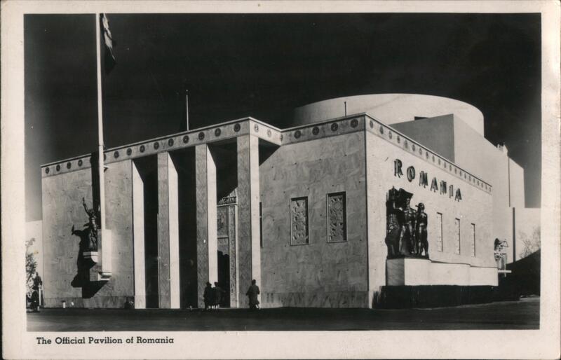 Romania Pavilion, 1939 New York World's Fair 1939 NY World's Fair