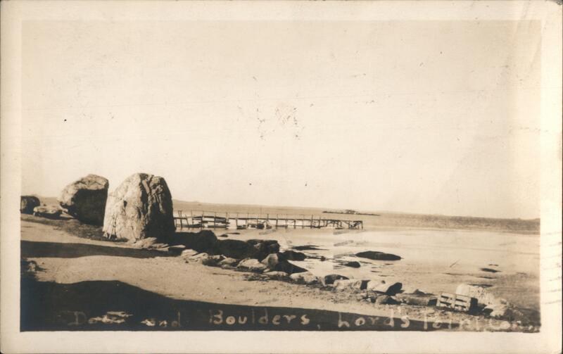 Sand and Boulders Lords Point Connecticut