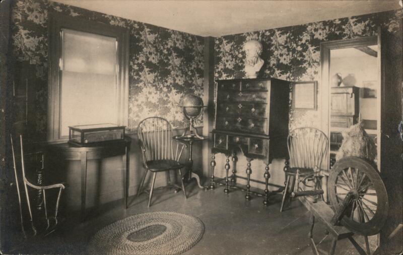 Interior, Fruitlands c1920 Harvard Massachusetts