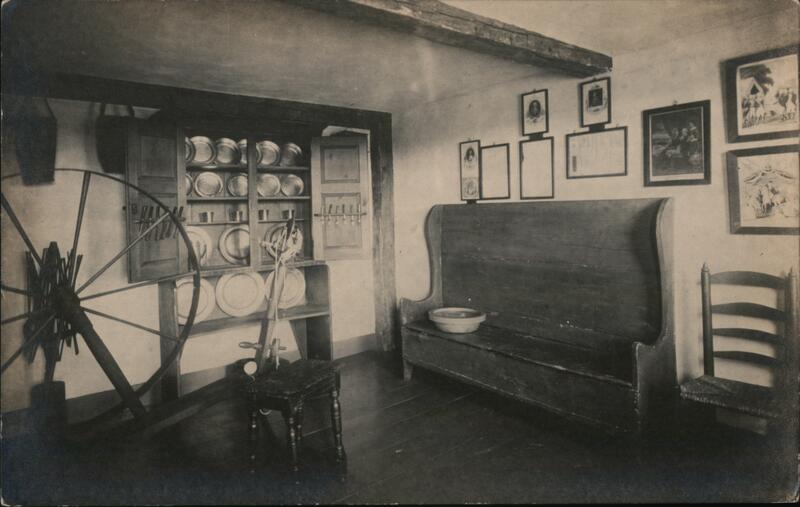Interior View, Fruitlands, Harvard, MA c1920 Massachusetts