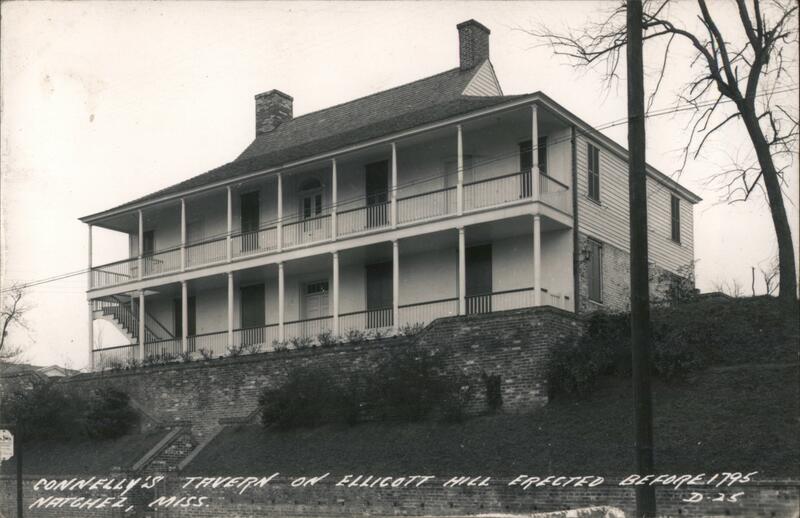 Connelly's Tavern on Ellicott Hill, Natchez, Miss. Mississippi