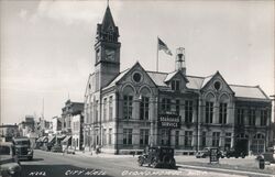 Oconomowoc, WI City Hall Postcard