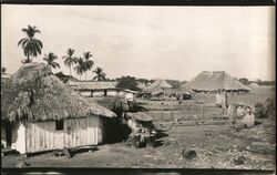 San Jose, Guatemala - Village Scene Postcard
