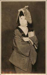 Shocho Ichikawa - Kabuki Actor Postcard