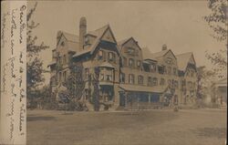 Wallace House, Smith College Postcard