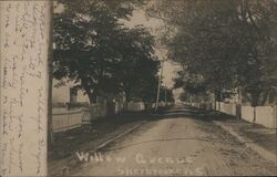 Willow Avenue, Sherbrooke, NS Postcard