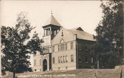 Public School Bldg Clinton Tenn Postcard