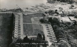 View of The Colony Postcard