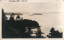 Brooksville, Maine Postcard