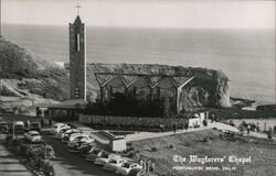 The Wayfarers' Chapel, Portuguese Bend, CA Postcard