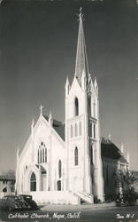 Catholic Church, Napa, Calif. Postcard