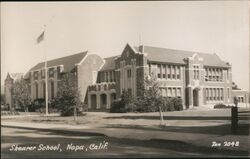 Shearer School, Napa, California Postcard