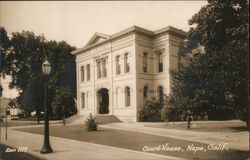 Court House, Napa, Calif. Postcard