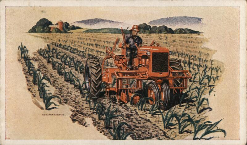 Case Model C Tractor Cultivating Corn Adolph Treidler