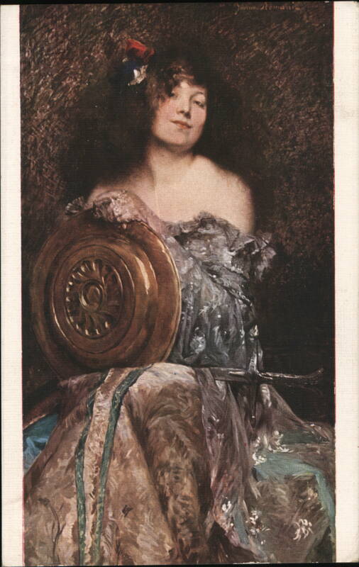 Woman with Shield and Sword, Musée du Luxembourg J. Simont