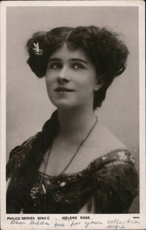 Actress Helene Rose, Philco Series 3052 C Actresses