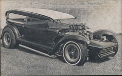 Lil Coffin 1932 Ford Sedan Custom Hot Rod Arcade Card