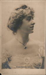 Miss Isabel Jay, Actress, Profile Portrait Postcard
