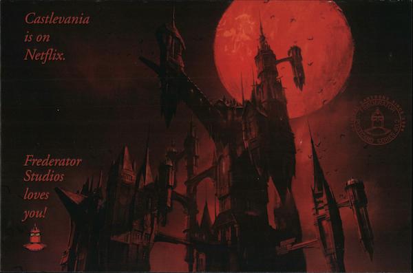 Castlevania is on Netflix Rack Cards