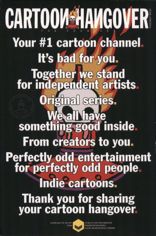 Cartoon Hangover Your #1 Carton Channel for Indie Cartoons