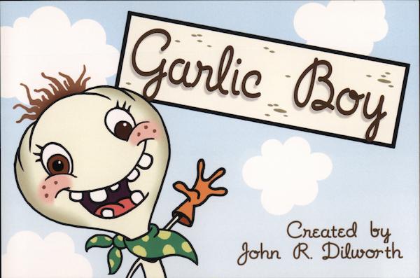 Garlic Boy Federator Cartoons Rack Cards