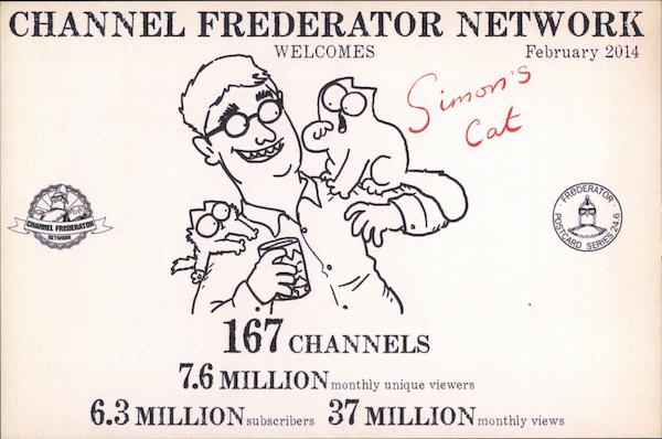 Channel Frederator Network welcomes 167 Channels Rack Cards