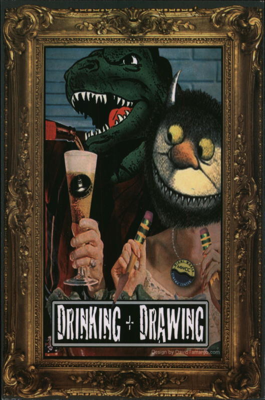 Miami World 55th Street Station Drinking & Drawing Animation Jam