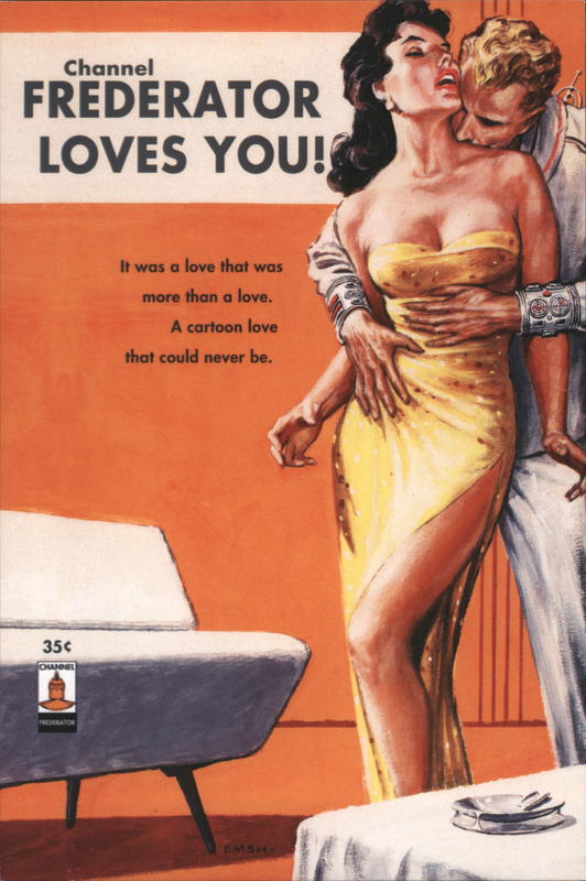 Channel Frederator Loves You! Rack Cards