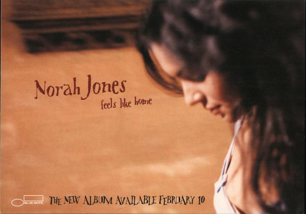 Norah Jones Feels Like Home Rack Cards