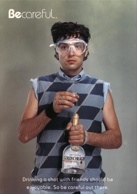 Goldshlager Advertising Rack Cards